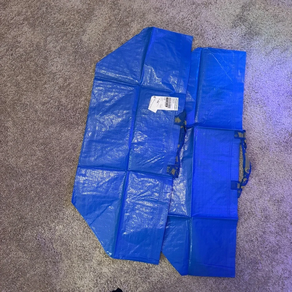 Two Large IKEA reusable bags